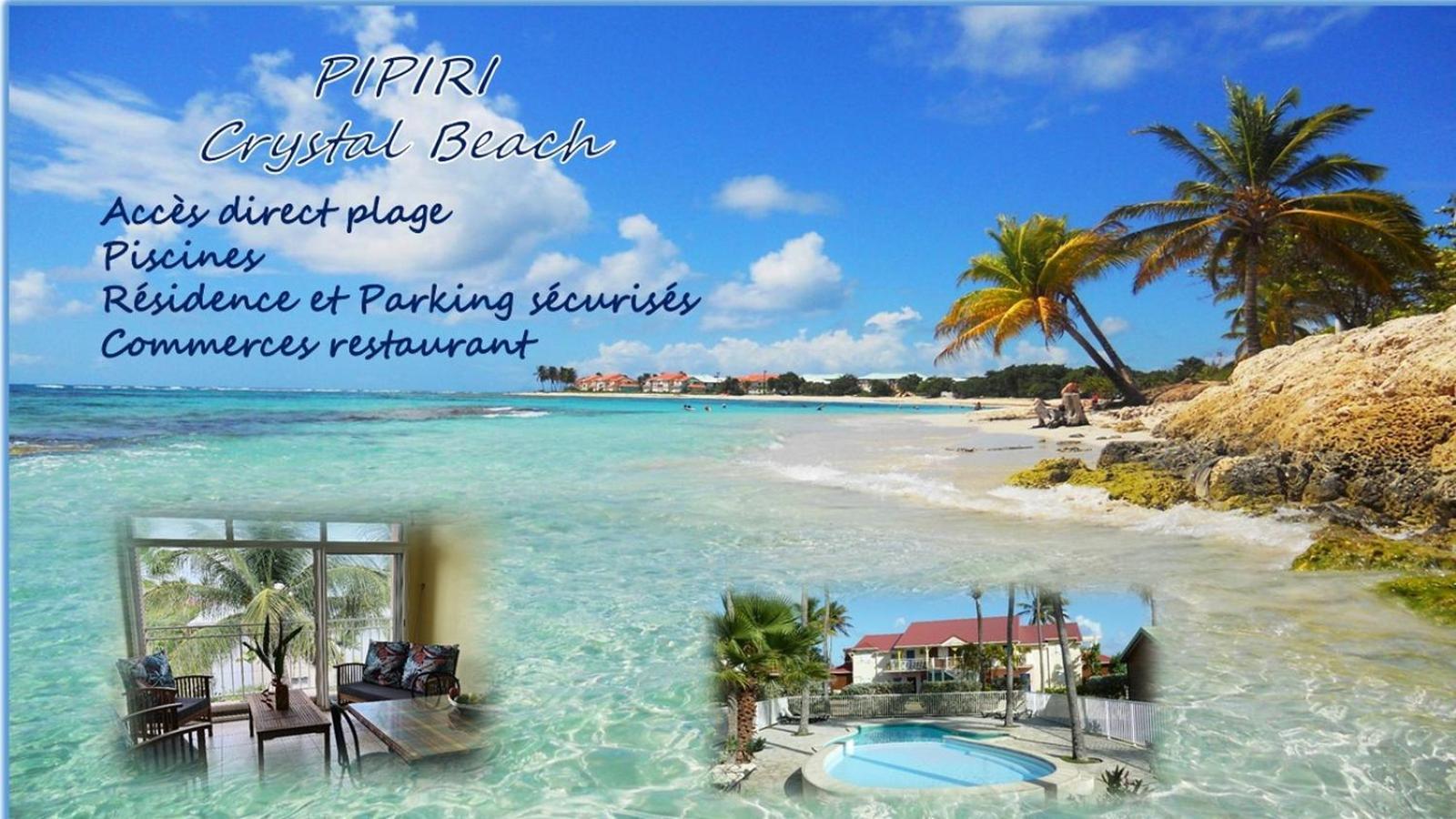 Pipiri Page Crystal Beach- Marina C0Nciergerie Saint-Francois  Exterior photo